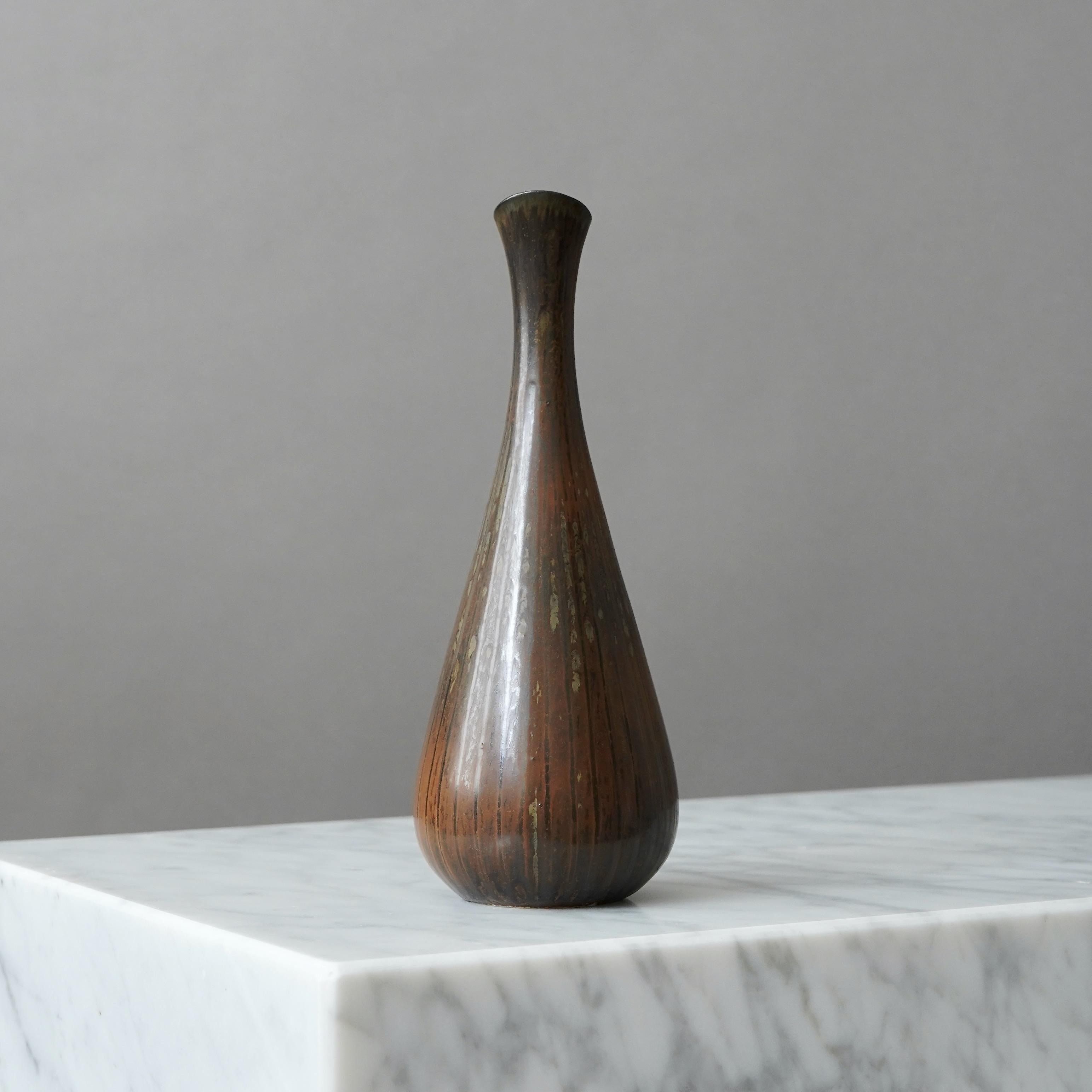 Vase en grès par Gunnar Nylund pour Rorstrand, Suède, années 1950 en vente 1