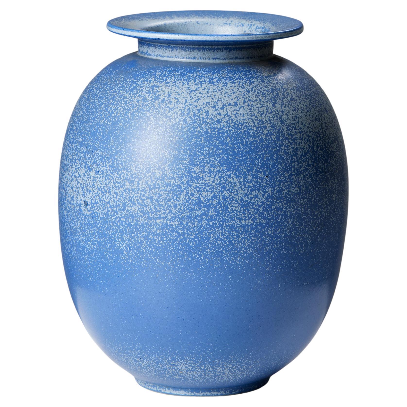 Stoneware Vase by Gunnar Nylund for Rörstrand, Sweden, 1950s For Sale