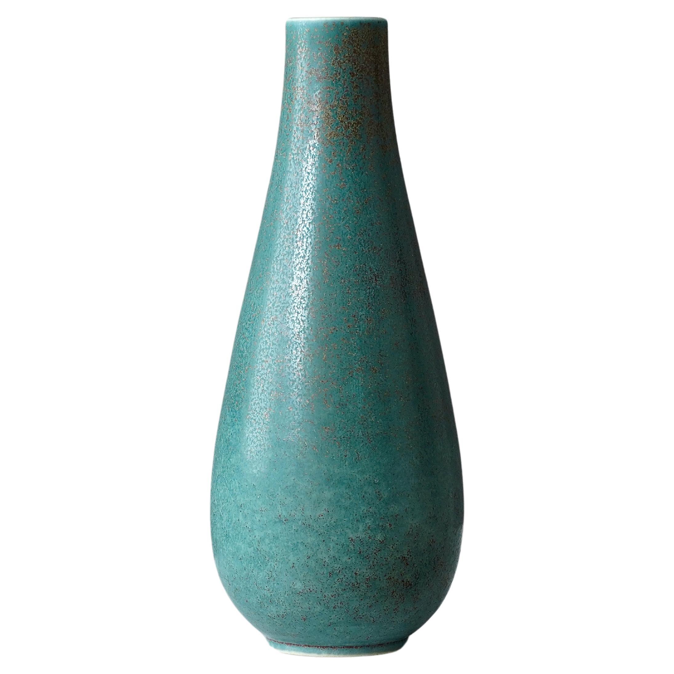 Stoneware Vase by Gunnar Nylund for Rorstrand, Sweden, 1950s For Sale
