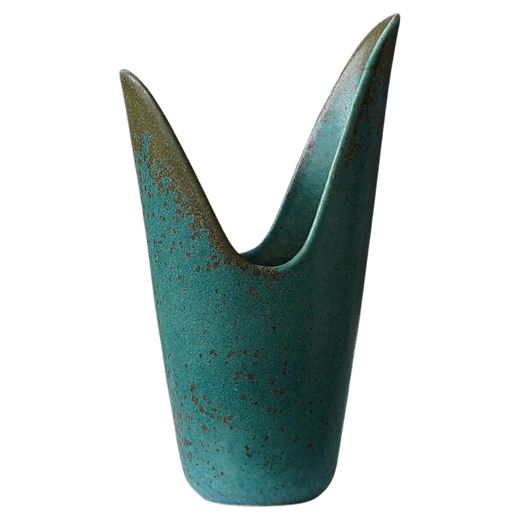 Vase en grès par Gunnar Nylund pour Rorstrand, Suède, années 1950 en vente