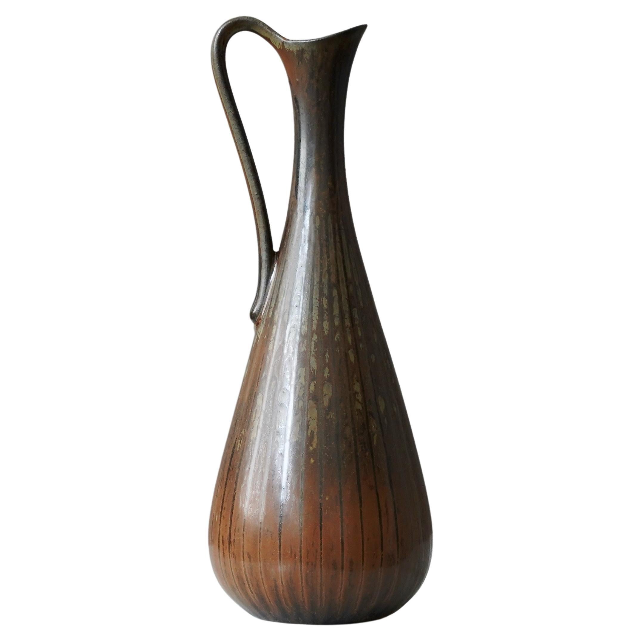 Steingutvase aus Steingut von Gunnar Nylund für Rorstrand, Schweden, 1950er Jahre