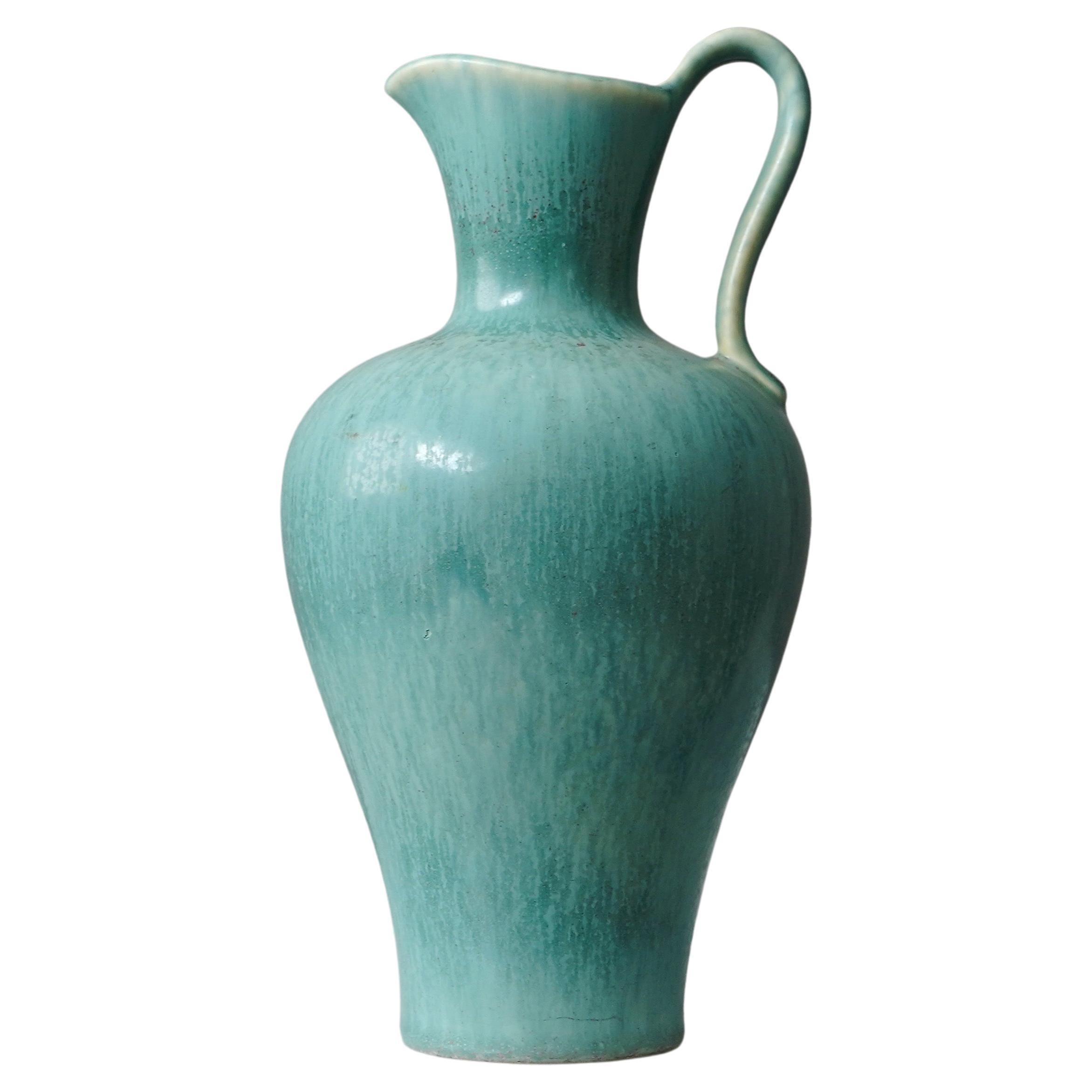 Vaso in gres di Gunnar Nylund per Rorstrand, Svezia, anni '50
