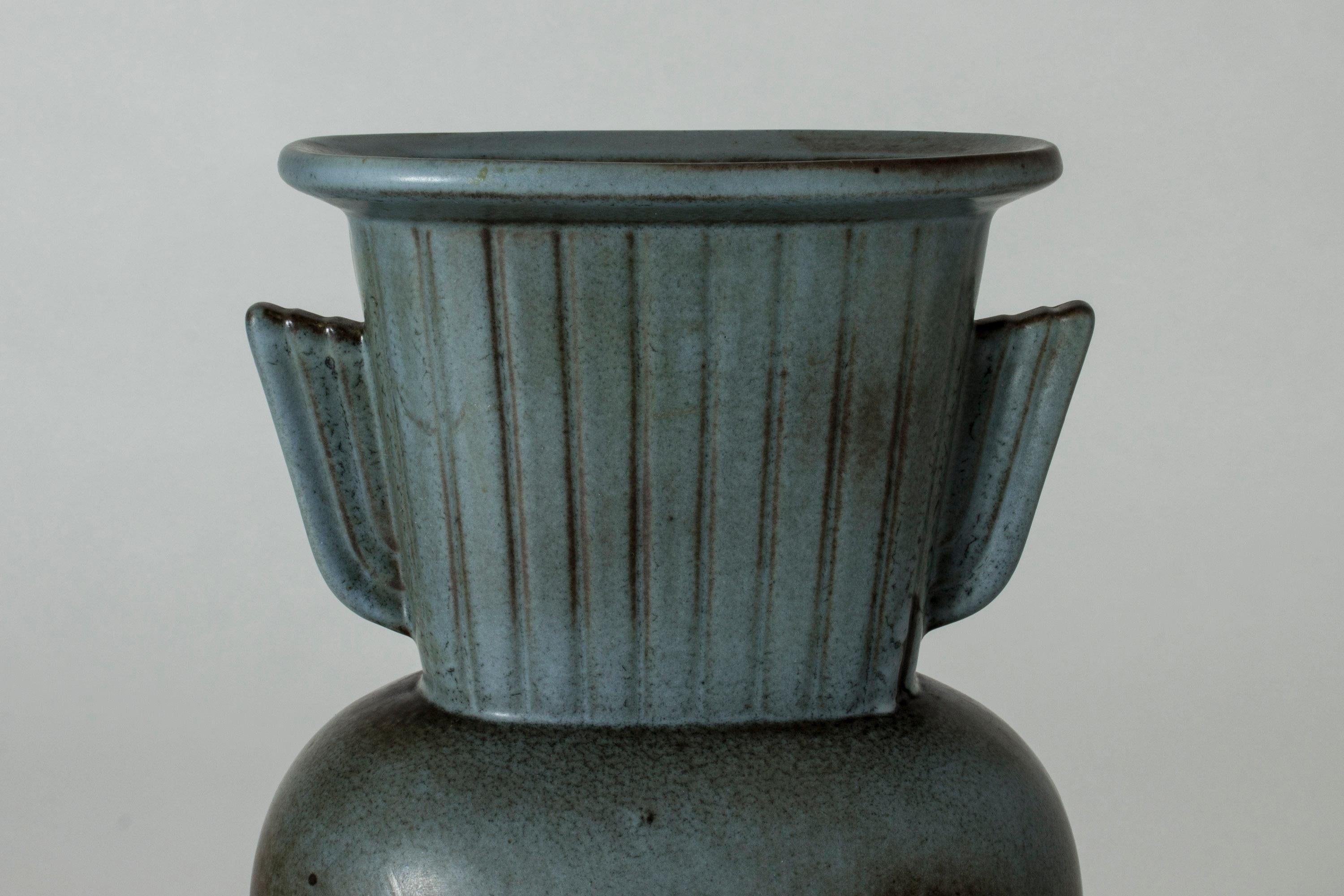 Scandinavian Modern Stoneware Vase by Gunnar Nylund