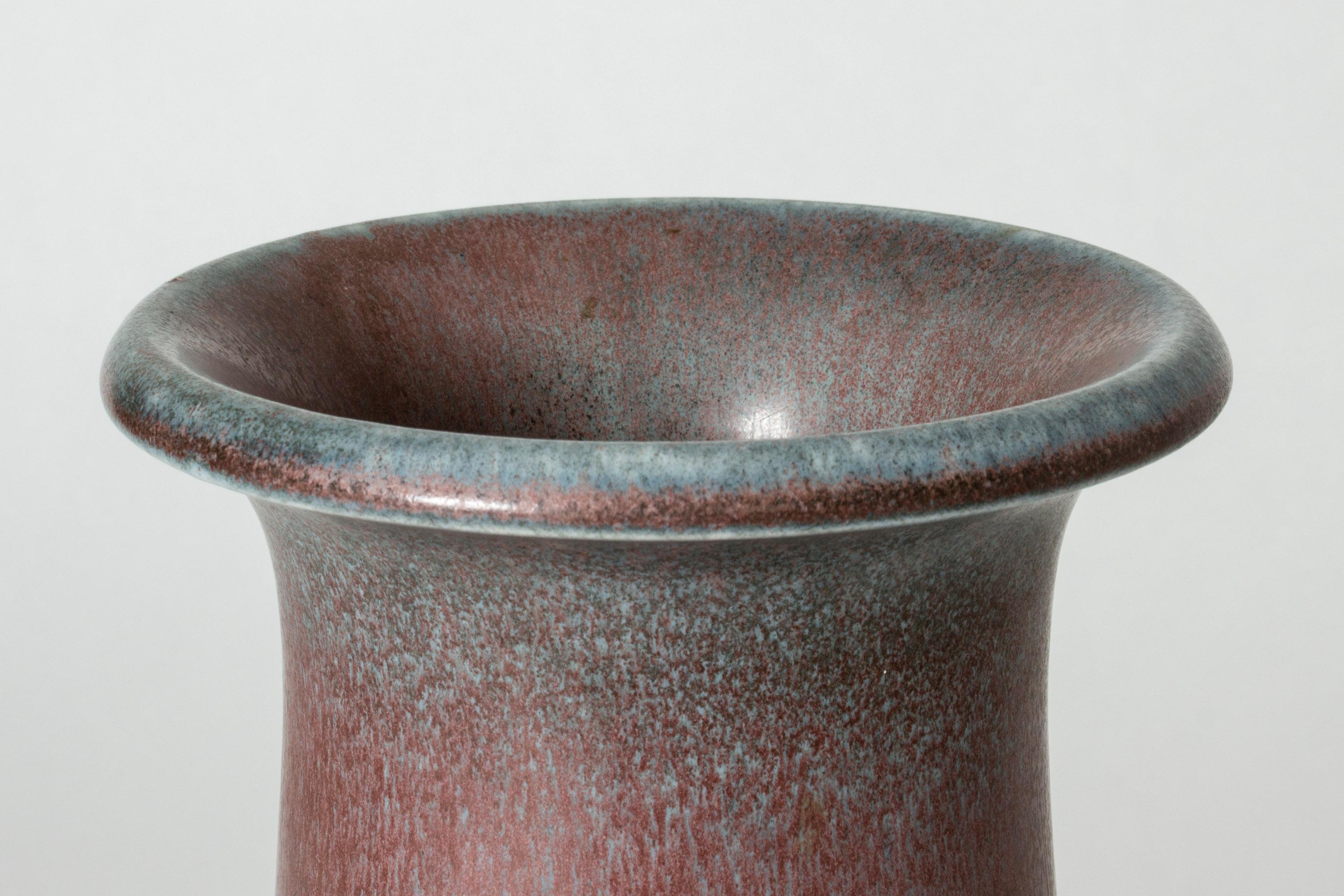 Swedish Stoneware Vase by Gunnar Nylund