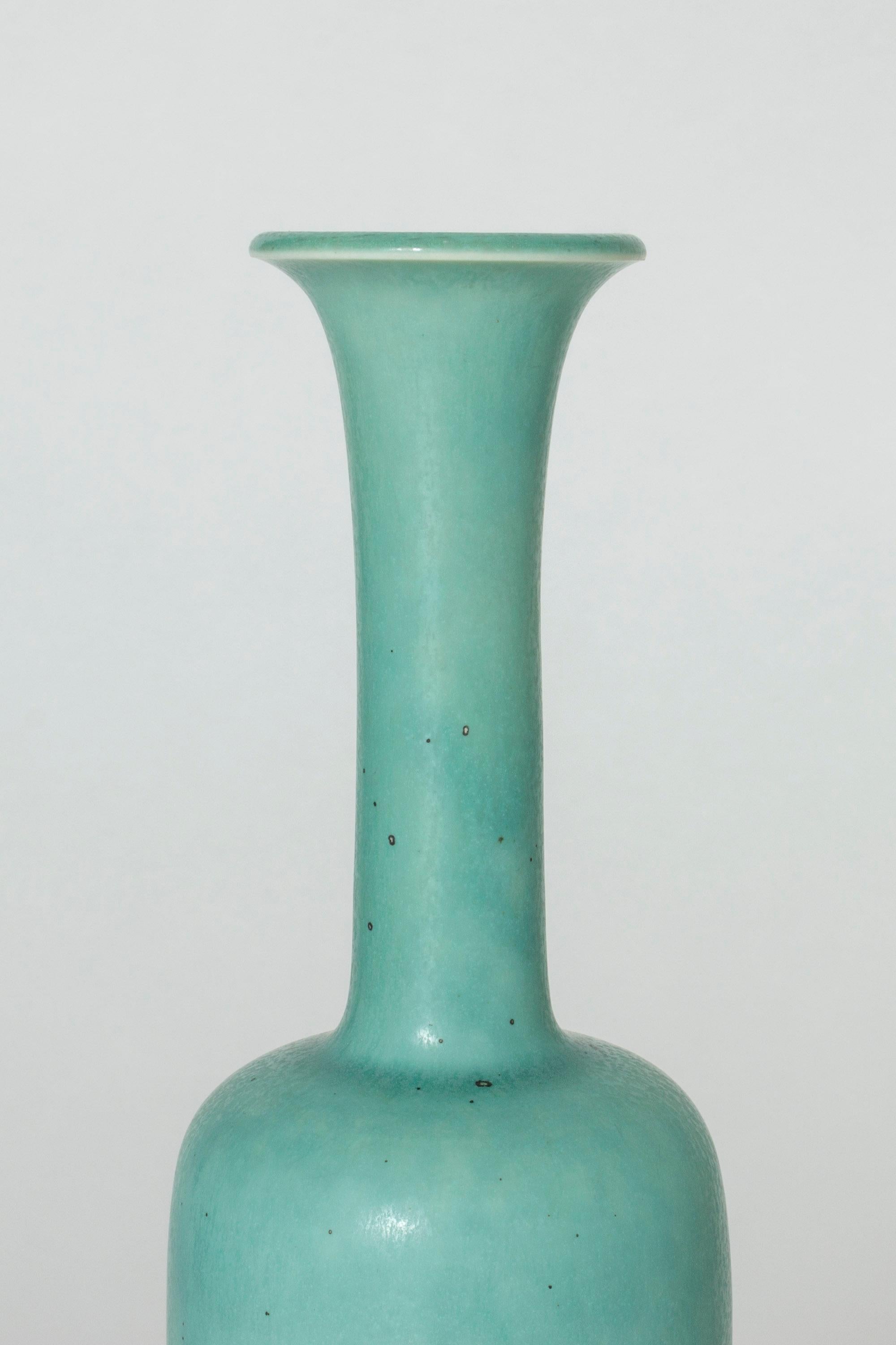 Stoneware Vase by Gunnar Nylund In Good Condition In Stockholm, SE