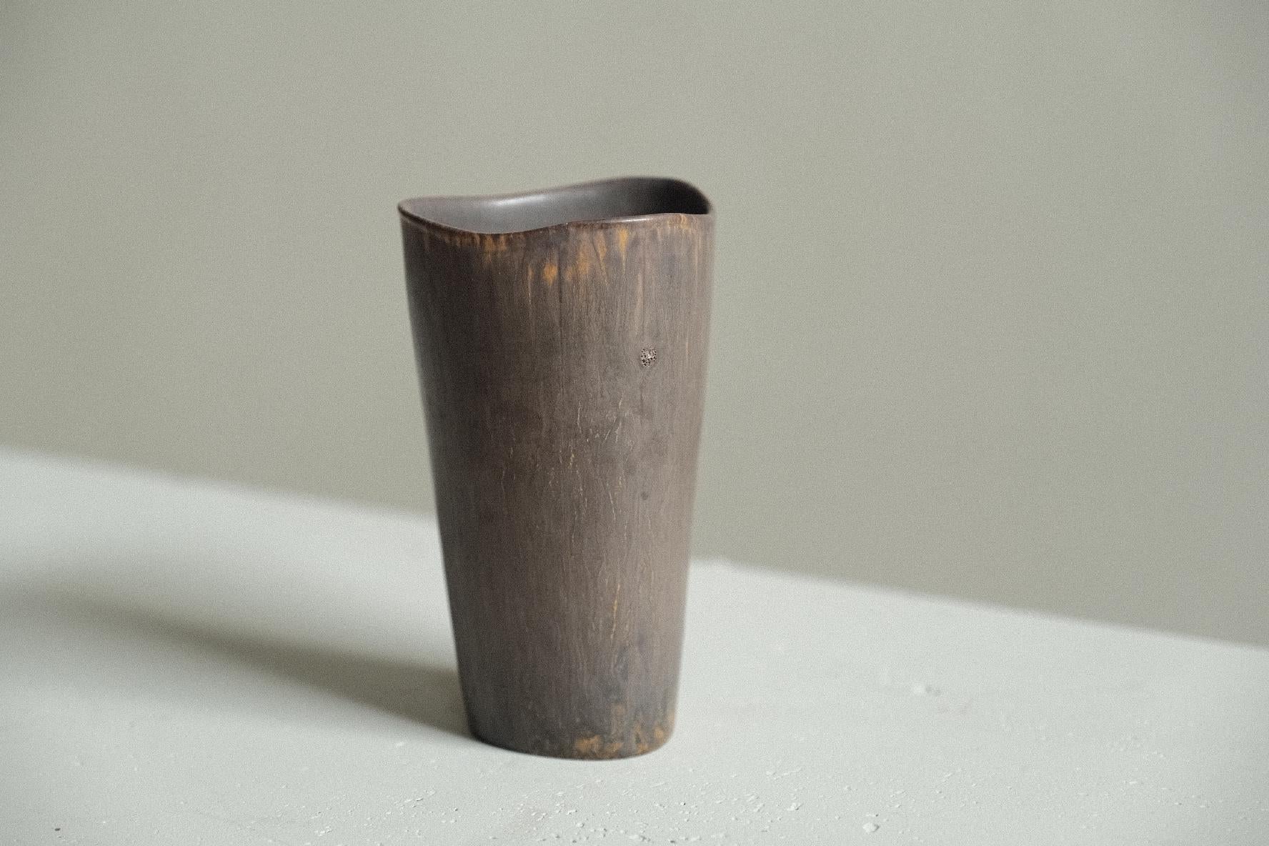 Svedese Vaso in gres di Gunnar Nylund, Model ASK per Rörstrand, Svezia, anni '50 in vendita