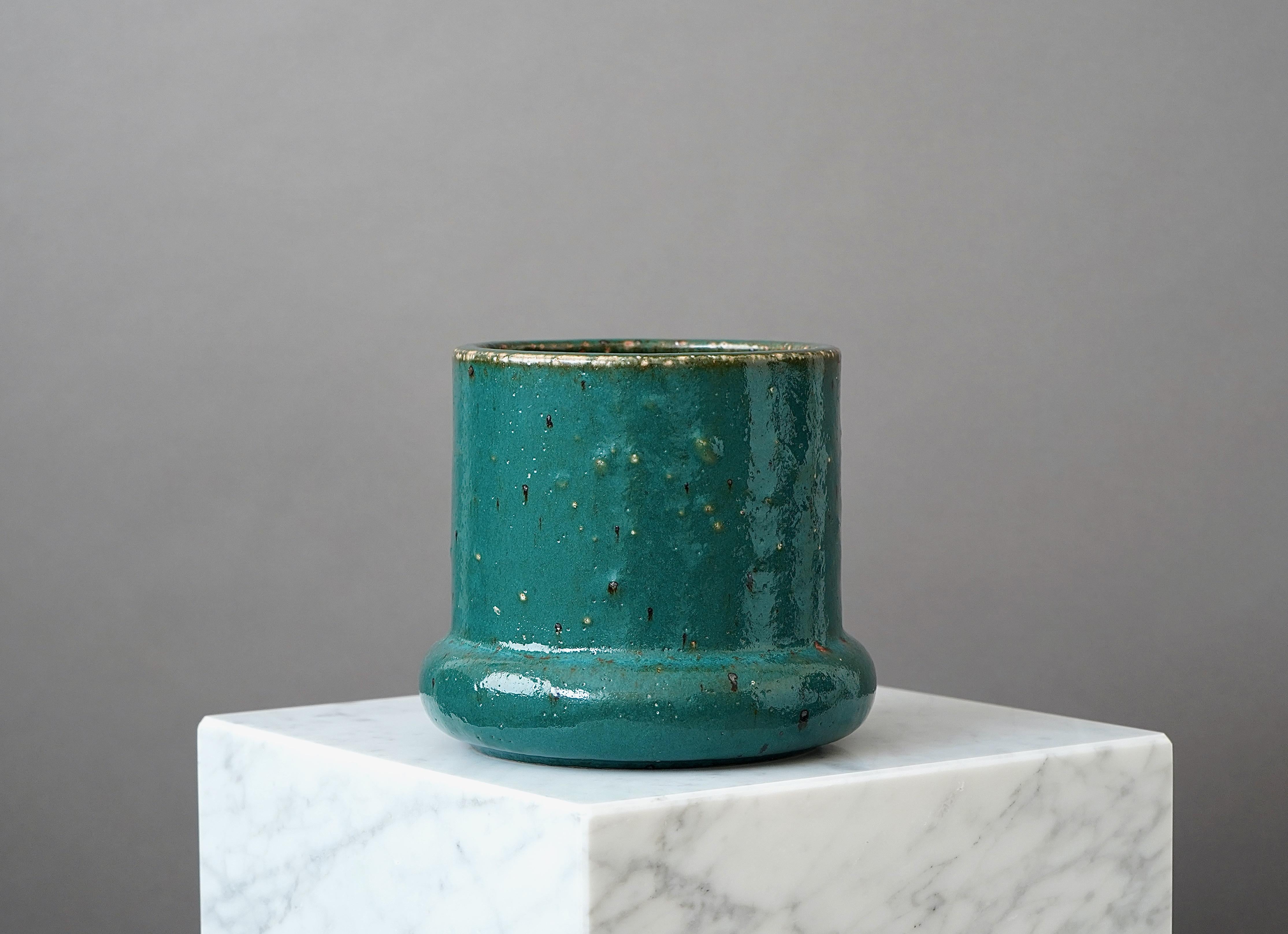 Mid-Century moderno Vaso in gres di Marianne Westman per Rorstrand, Svezia, anni '60 in vendita