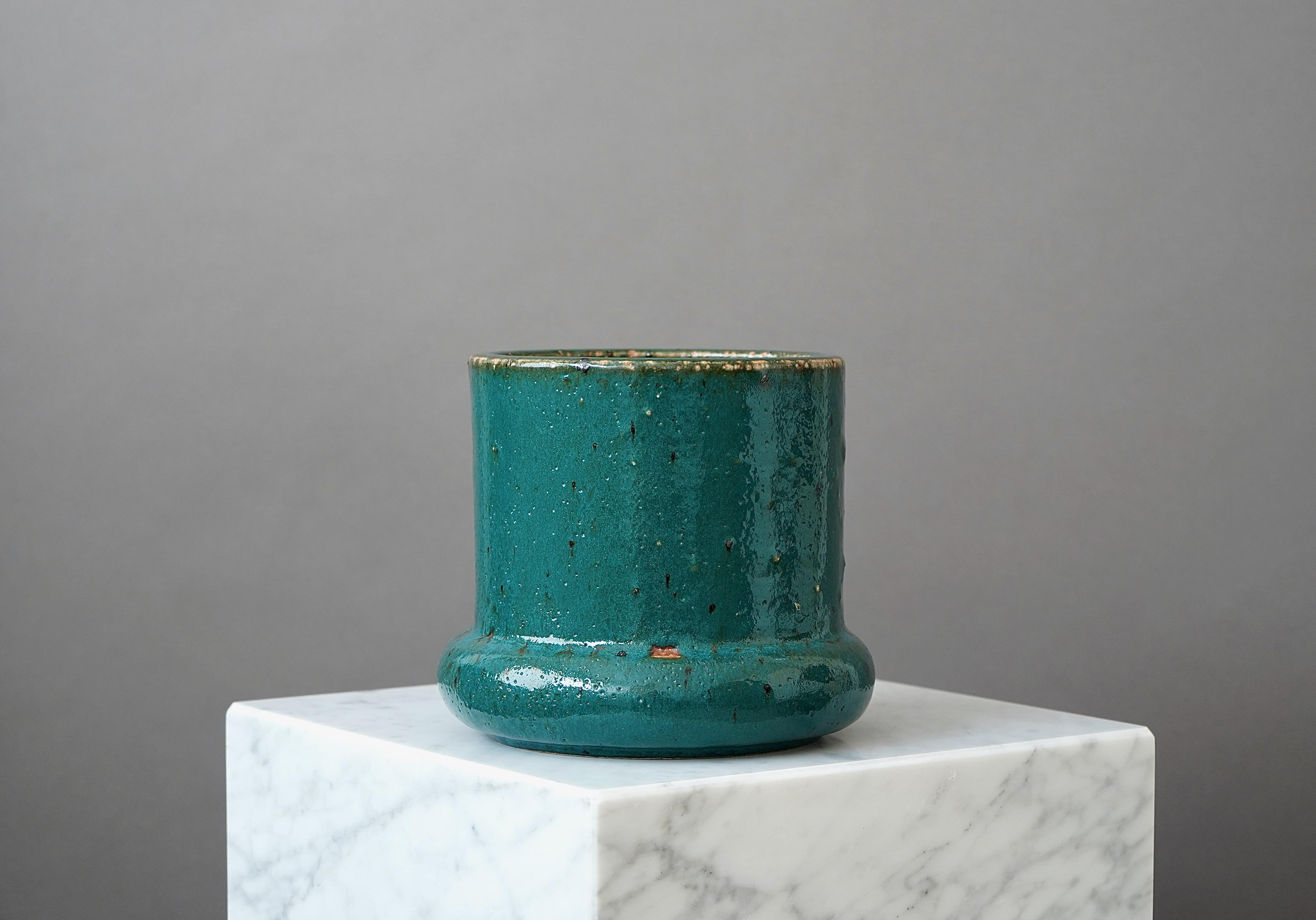 Stoneware Vase by Marianne Westman for Rorstrand, Sweden, 1960s In Good Condition For Sale In Malmö, SE