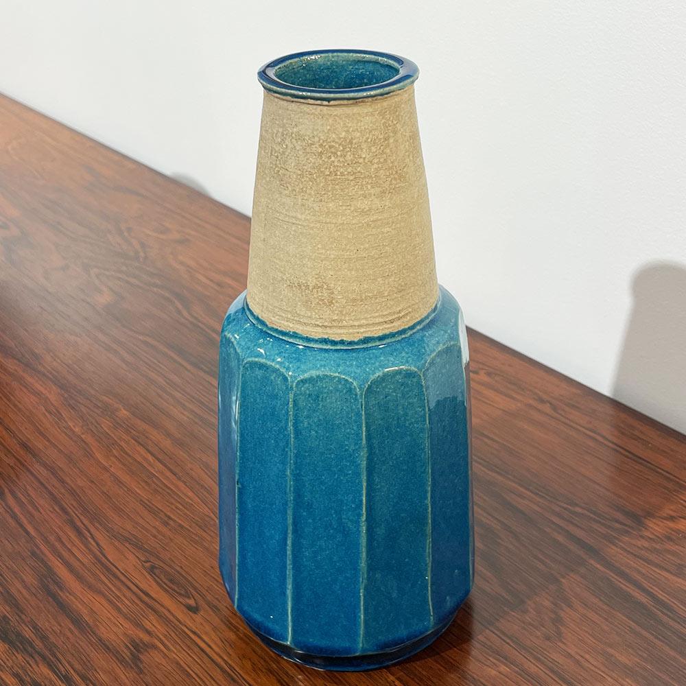 Stoneware vase by Nils Kähler In Good Condition In PARIS, FR