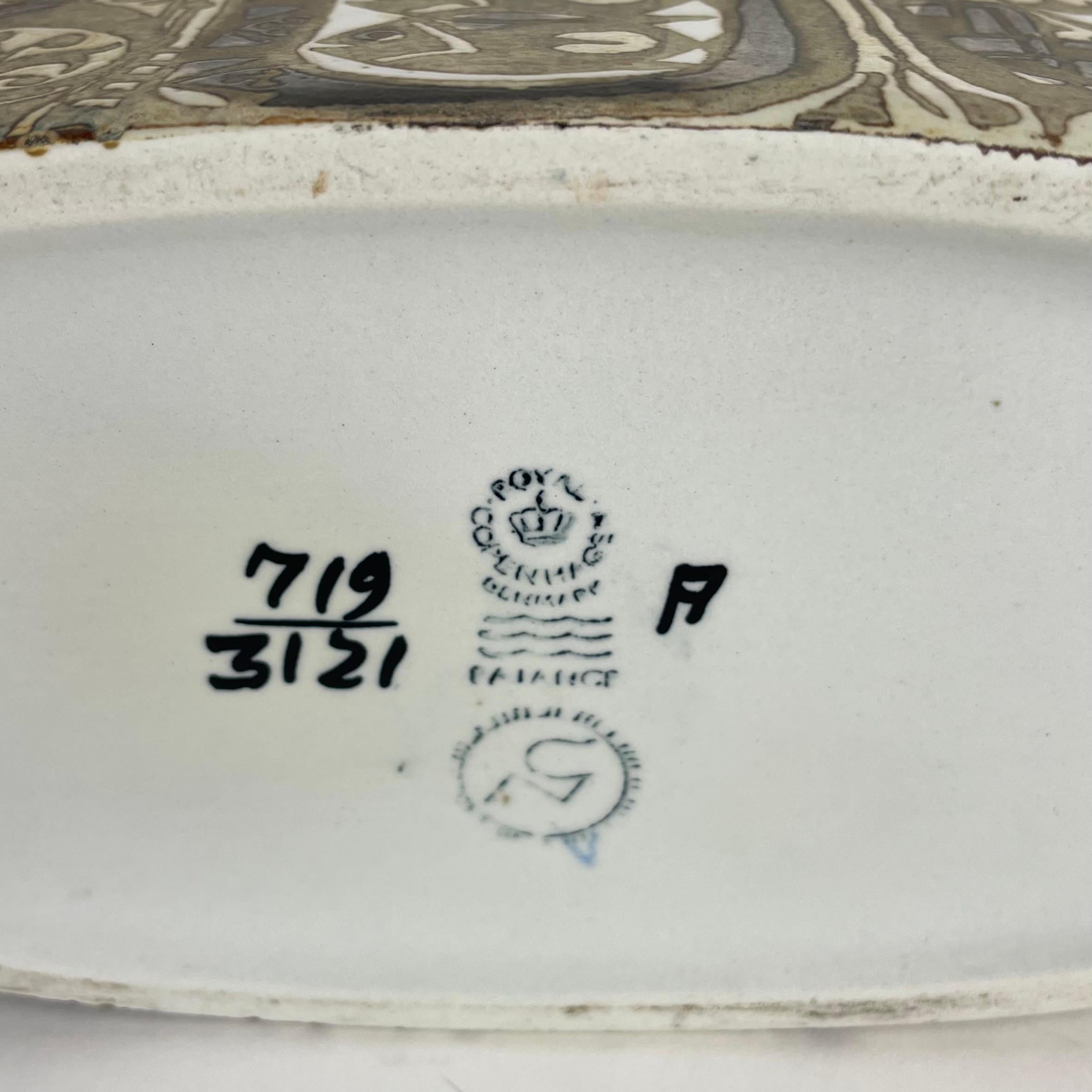 Vaso in gres di Nils Thorsson per Royal Copenhagen - Circa 1960 in vendita 4