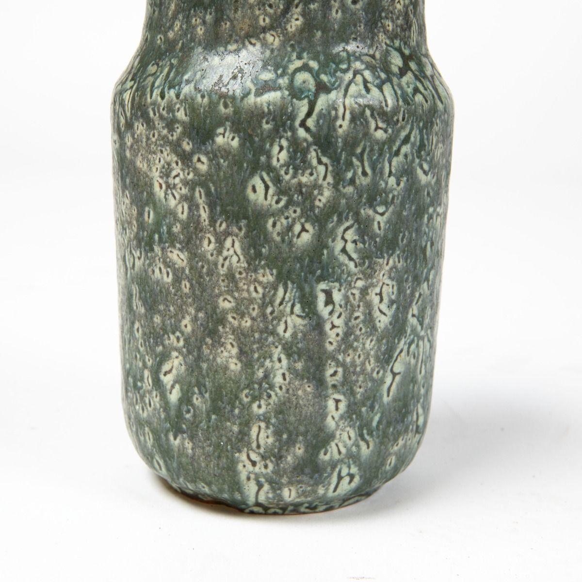 Stoneware Vase by Patrick Signed One of a Kind Glaseado en venta