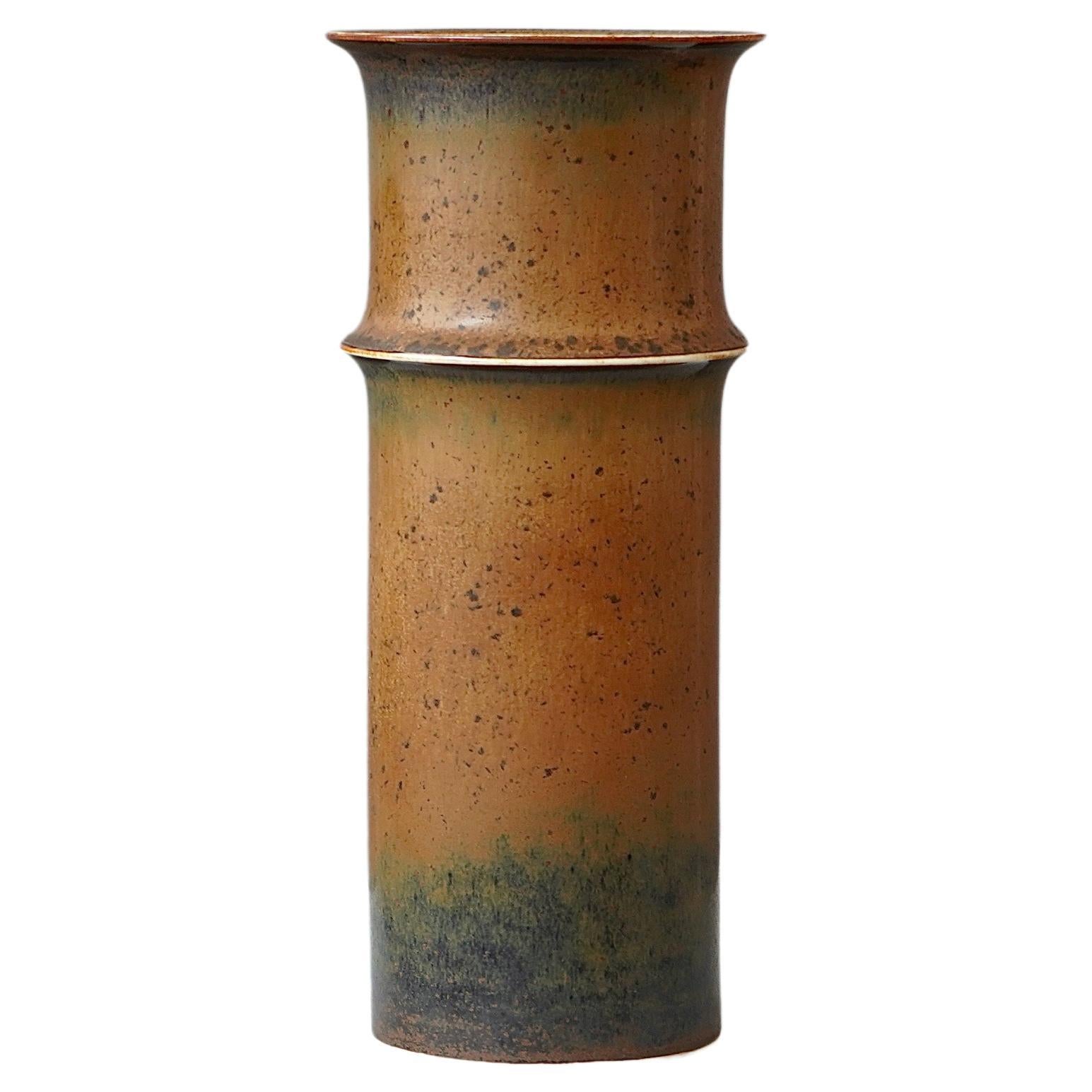 Stoneware Vase by Stig Lindberg for Gustavsberg Studio, Sweden, 1950s For Sale