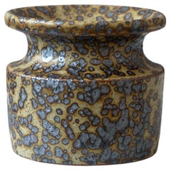 Vintage Stoneware Vase by Swedish Ceramist Claes Thell, 1978