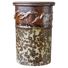 Vintage Stoneware Vase by Swedish Ceramist Claes Thell
