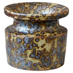 Stoneware Vase by Swedish Ceramist Claes Thell