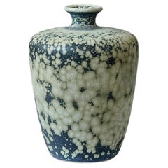 Stoneware Vase by Swedish Ceramist Rolf Palm, 1980