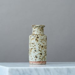 Stoneware Vase by Swedish Ceramist Rolf Palm, 1982