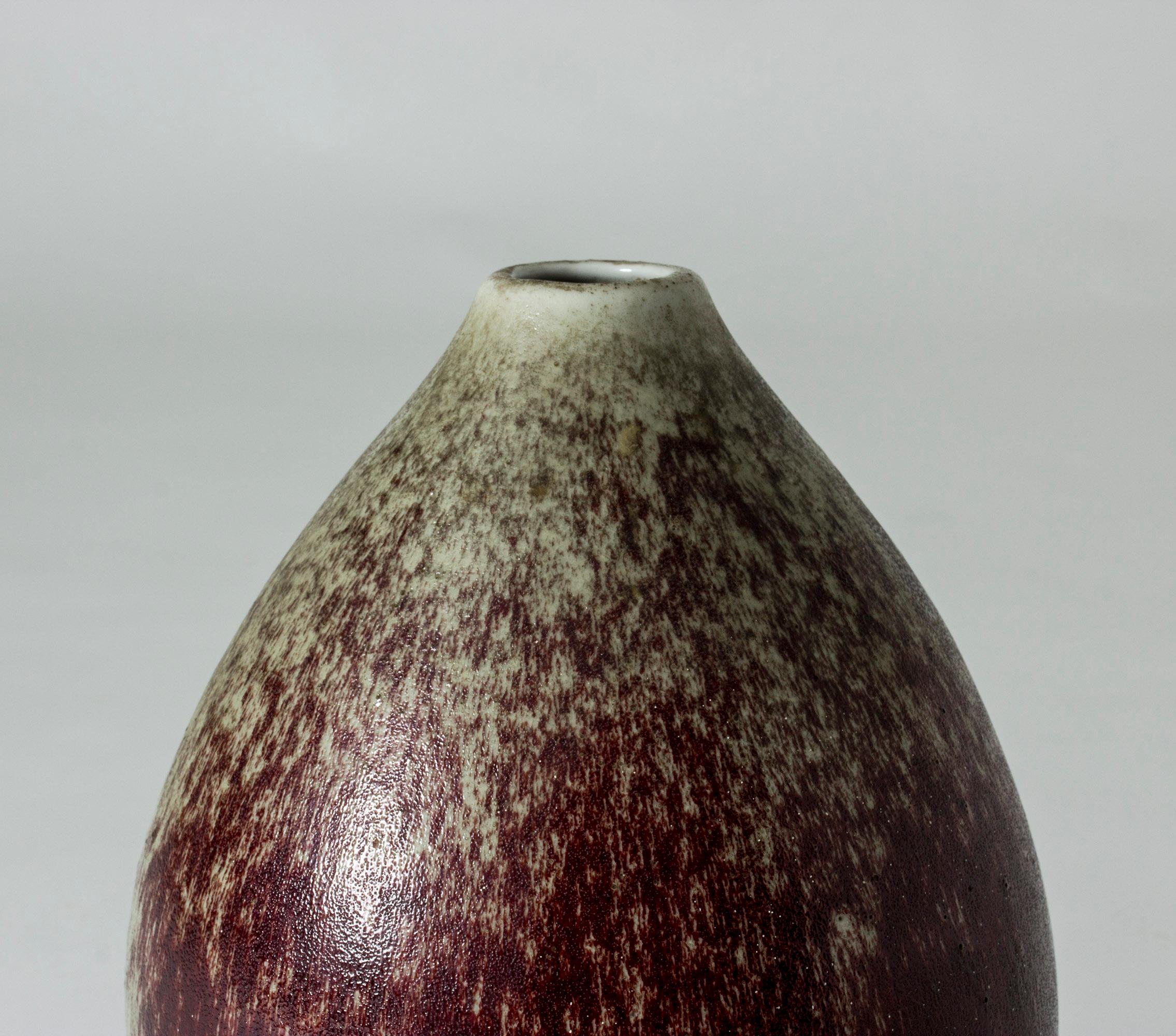 Scandinavian Modern Stoneware Vase by Toini Muona