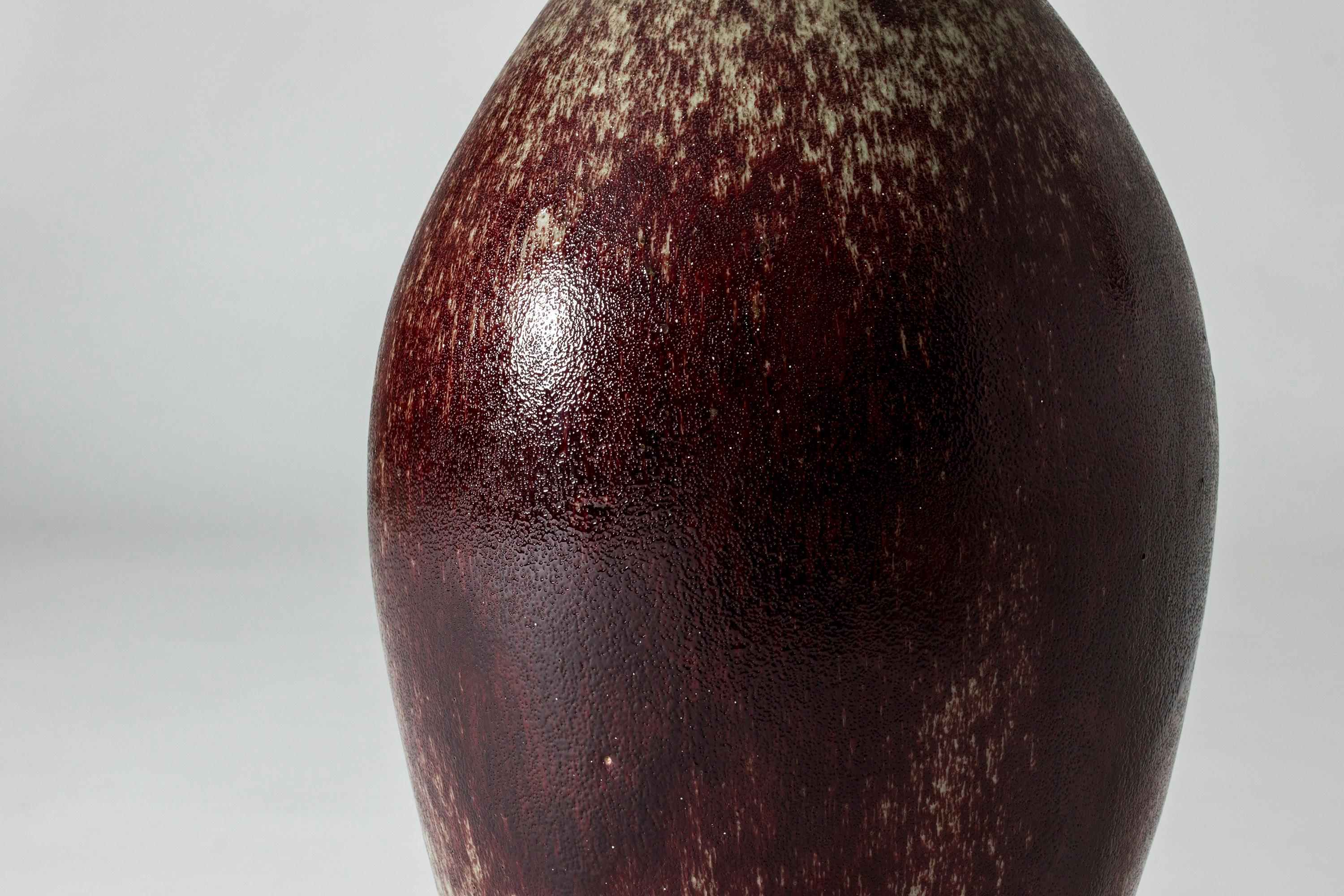 Stoneware Vase by Toini Muona In Excellent Condition In Stockholm, SE