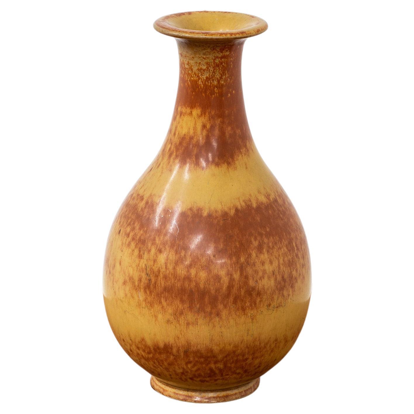 Stoneware Vase Designed by Gunnar Nylund For Sale