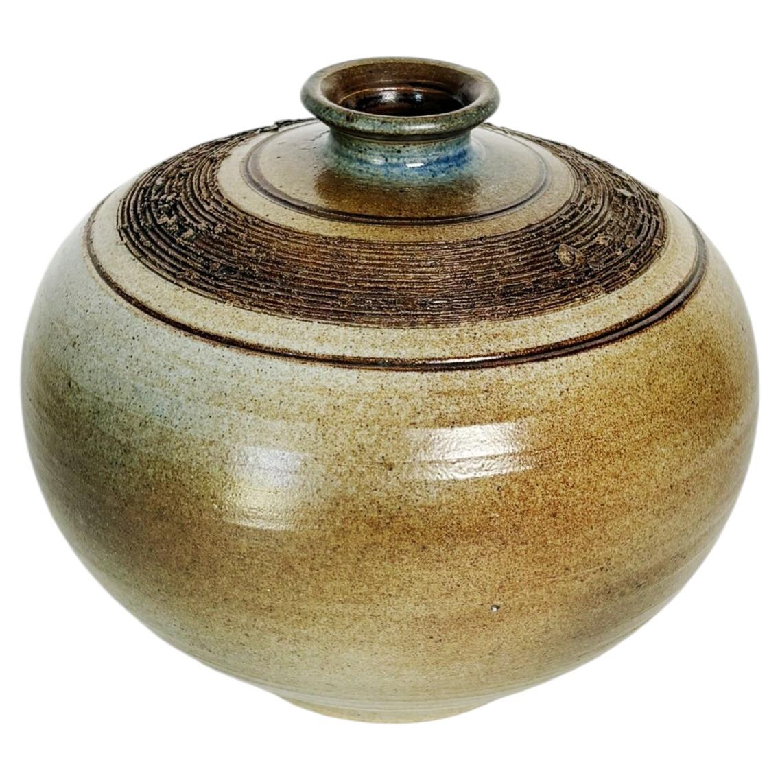 Stoneware vase, France, 1970