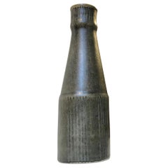 Stoneware Vase in Haresfur Glaze by Carl Harry Stålhane for Rörstrand, 1960s