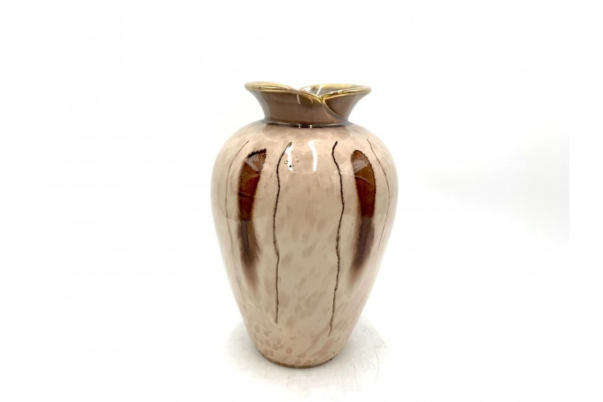 Polish Stoneware Vase, Poland, 1970s For Sale