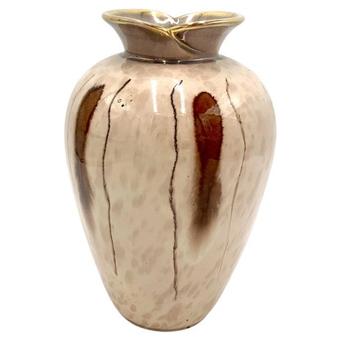Stoneware Vase, Poland, 1970s For Sale