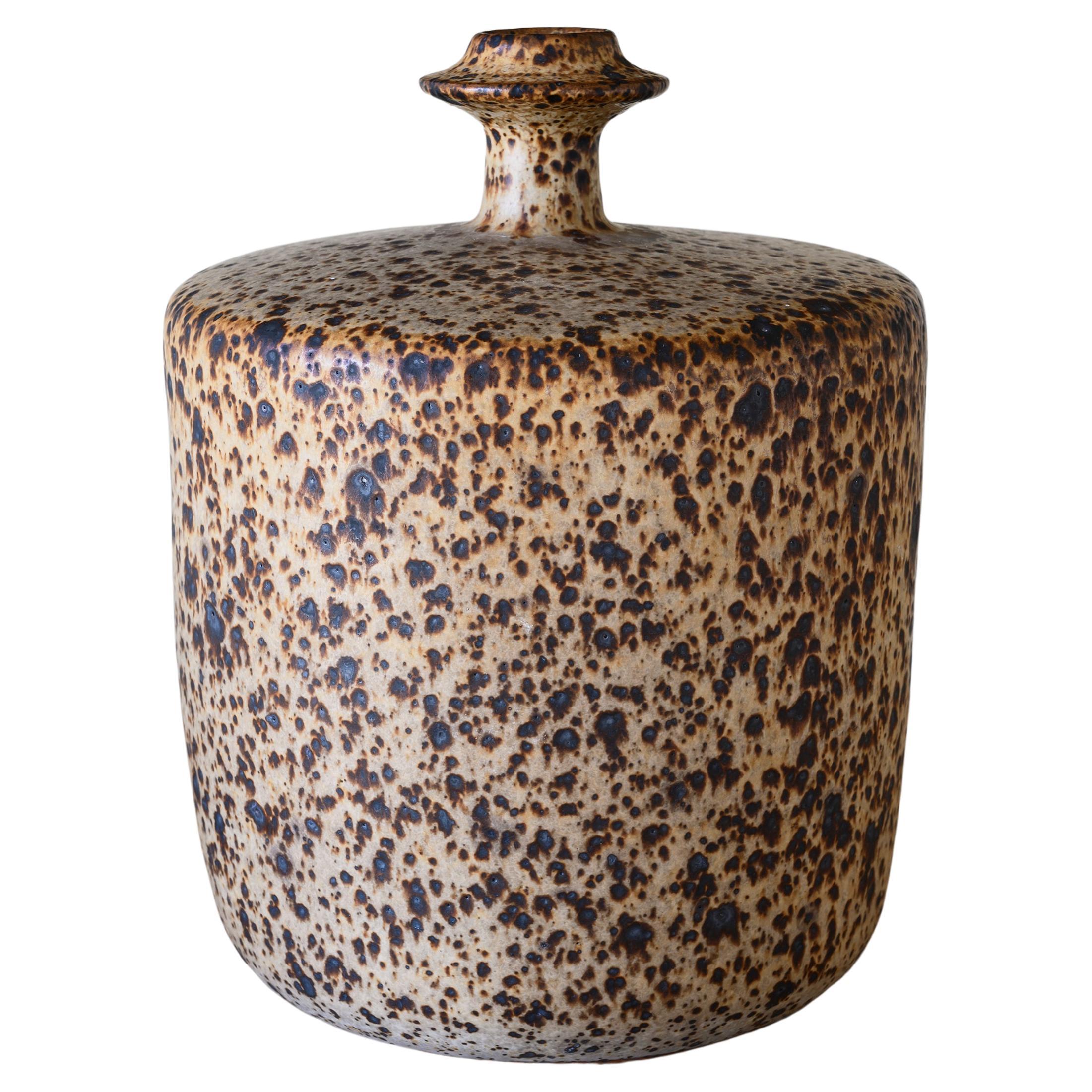 Stoneware Vase, 'Rolf Palm'