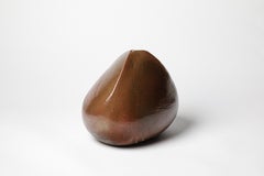 Vaso in gres.  scultura di George Martin, circa 1970-1980. Pezzo unico.