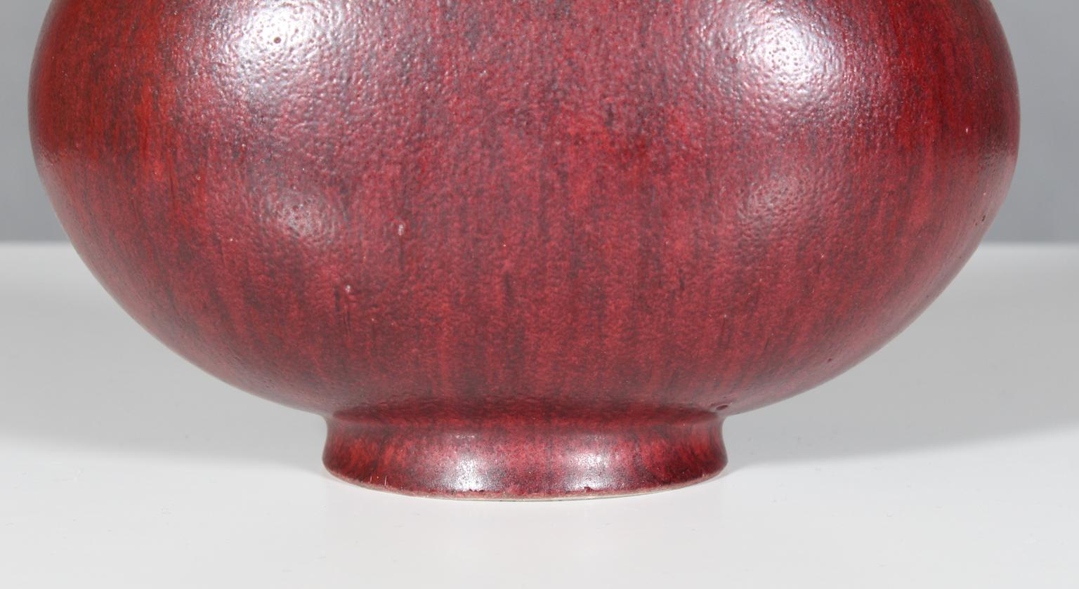Scandinavian Modern Stoneware Vase by Bode Willumsen