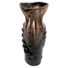 Stoneware Vintage Midcentury Vase, Poland, 1950s