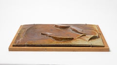 Pannello in gres di George Martin, 1970-1980 circa.