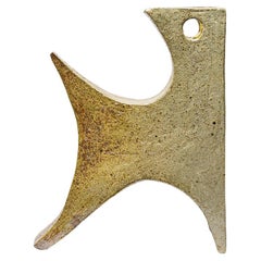 Stoneware zoomorphic vase by Georges Martin, circa 1970-1980.