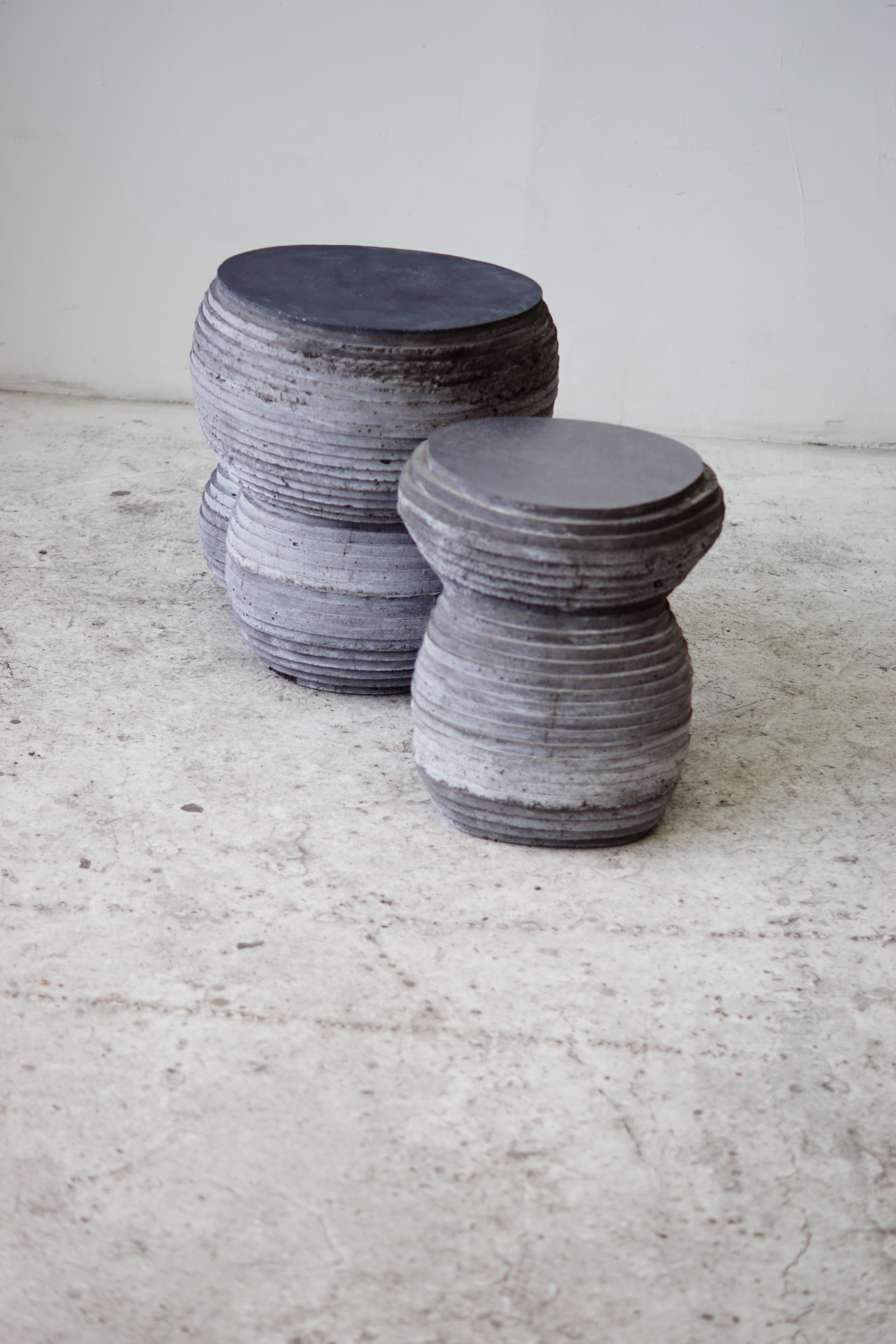 Stool 001 (charcoal) For Sale 4