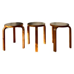 Stool 60 by Alvar Aalto for Artek, 1940s