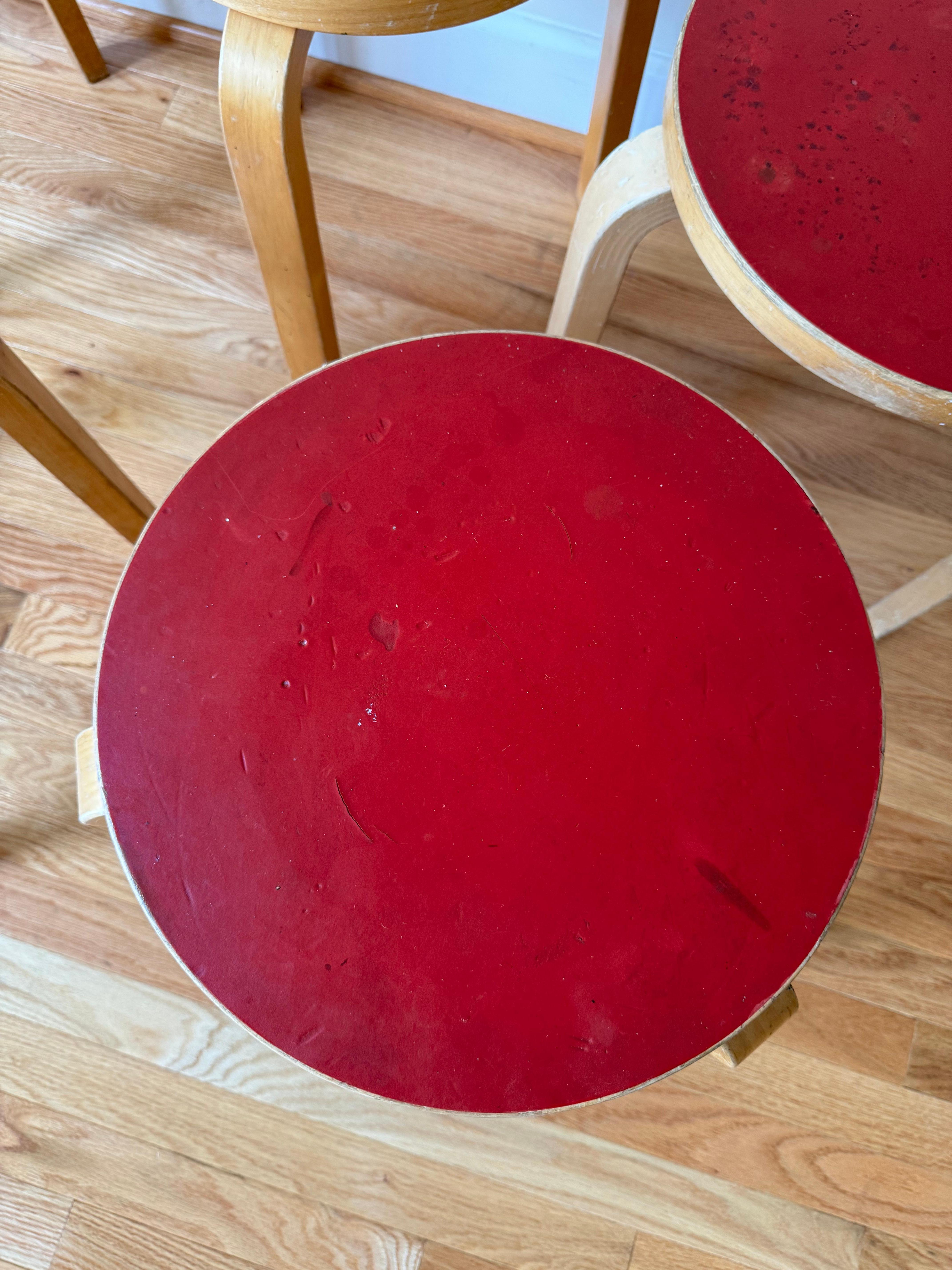 Stool 60 by Alvar Aalto for Artek, 1960s 4