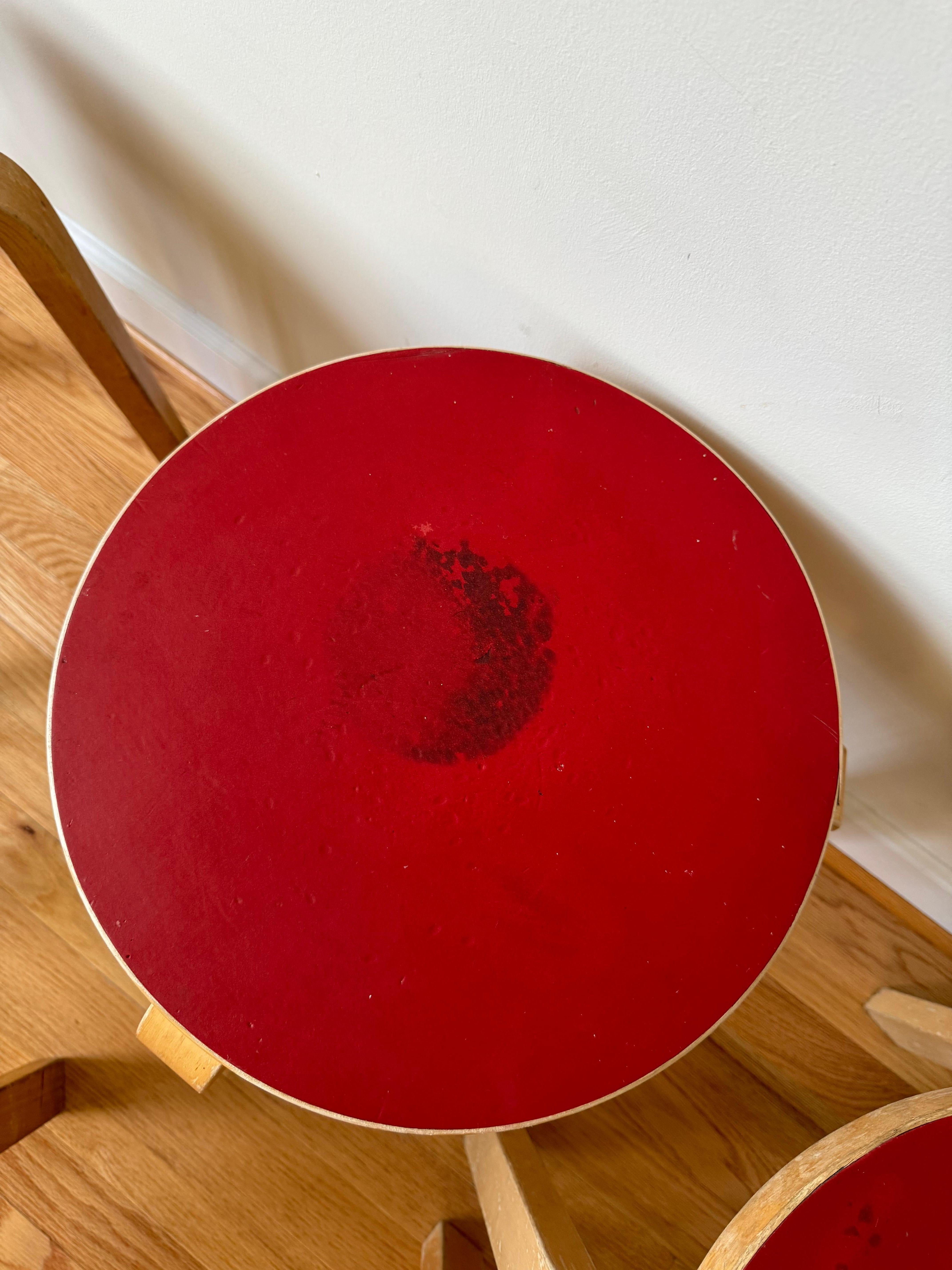 Stool 60 by Alvar Aalto for Artek, 1960s 6