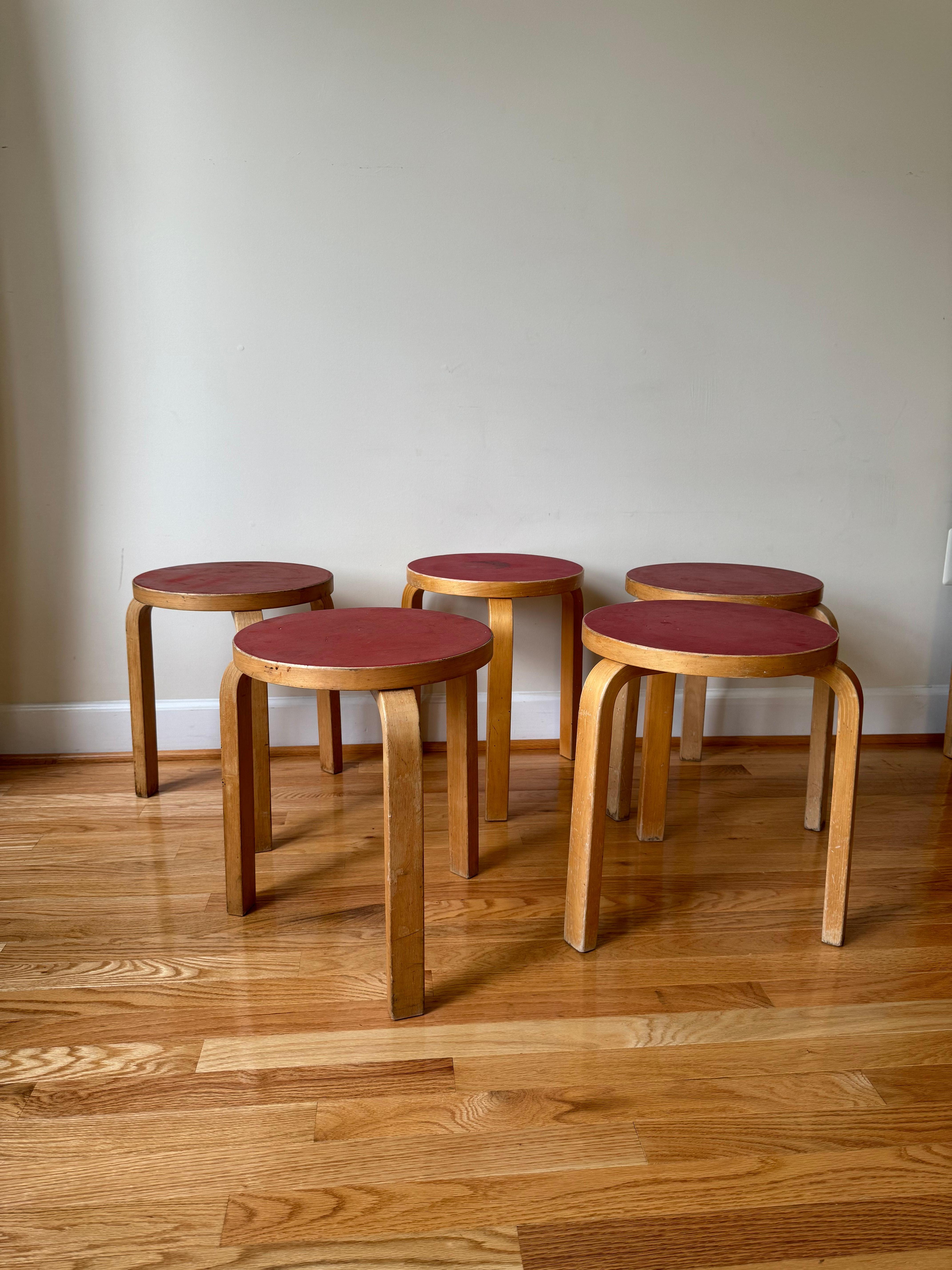 20th Century Stool 60 by Alvar Aalto for Artek, 1960s