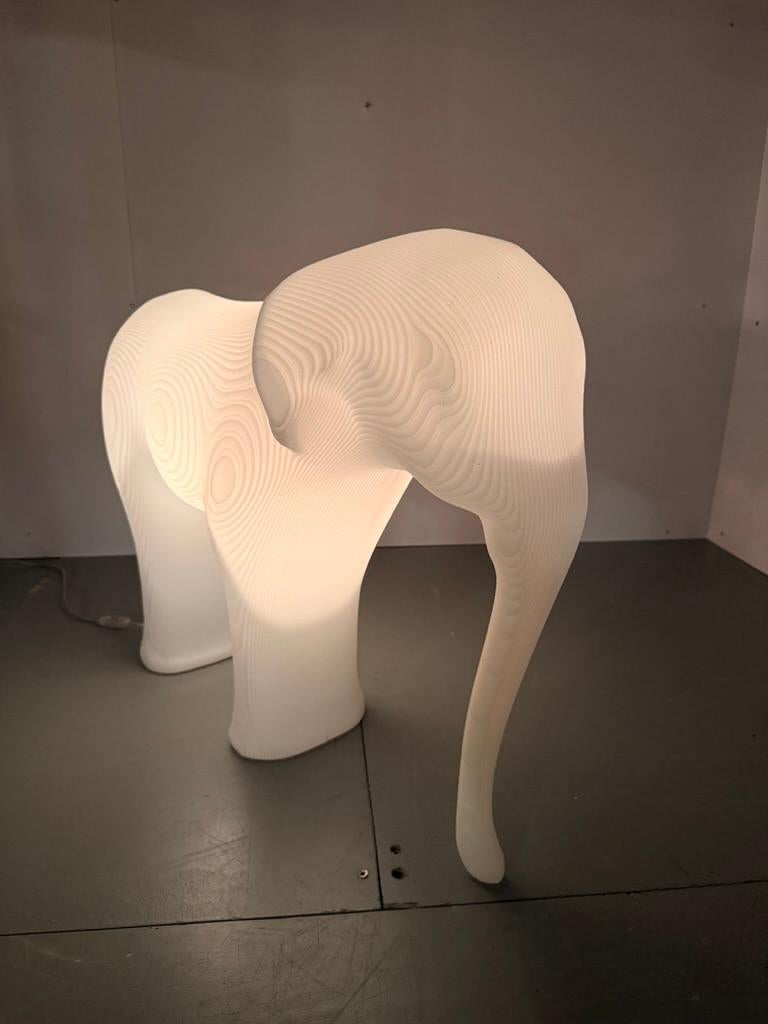 XXI secolo e contemporaneo Sgabello e luce Elephant - Design olandese Richard Hutten per Gispen - 2008 in vendita