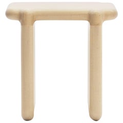 Stool Bone I, Hand-Sculpted, Signed Loic Bard