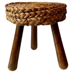 Stool by Adrien Audoux & Frida Minet, France, 1950s