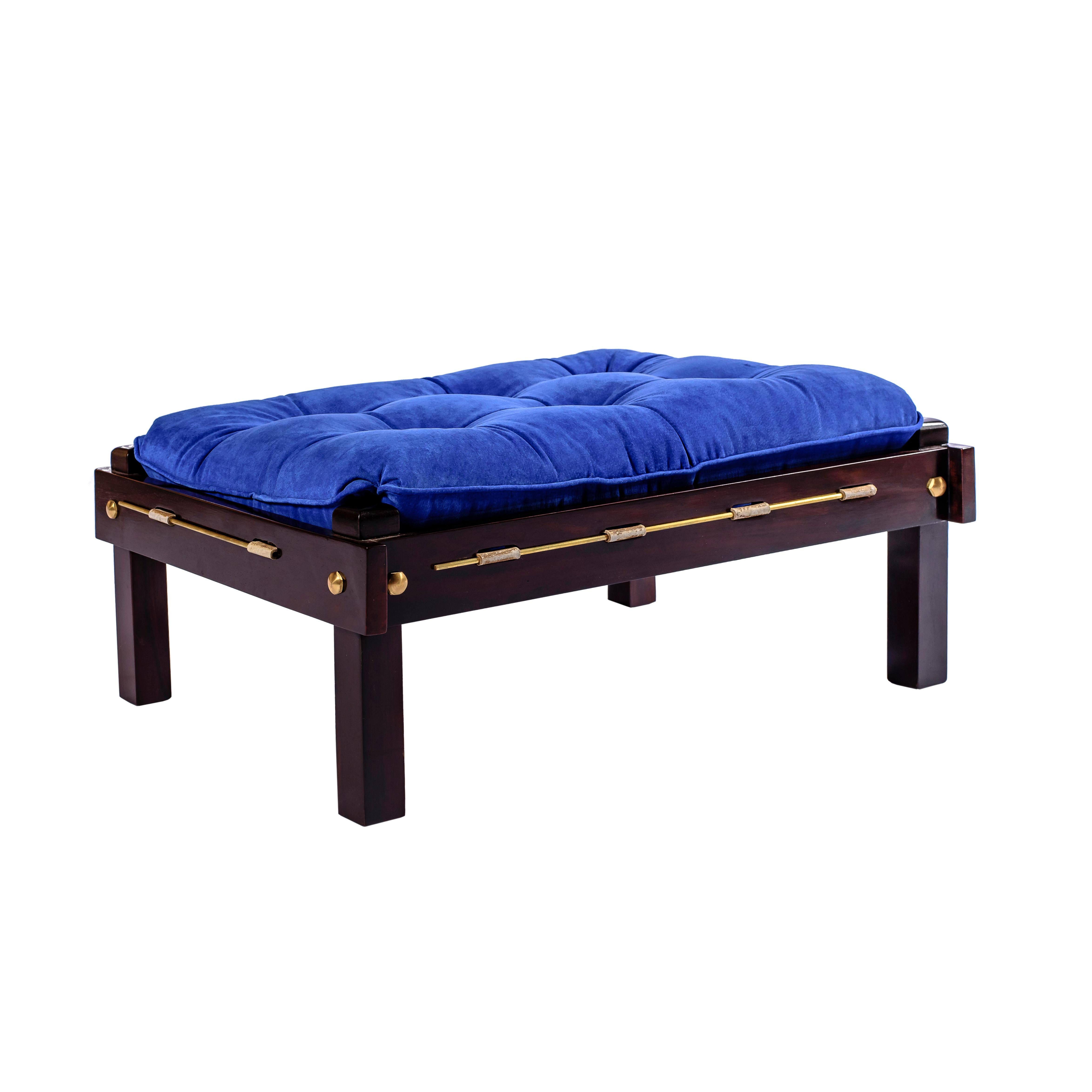 Stool by Anonymous, Mid-Century Modern Brazilian, 1950s In Good Condition For Sale In West Hollywood, CA