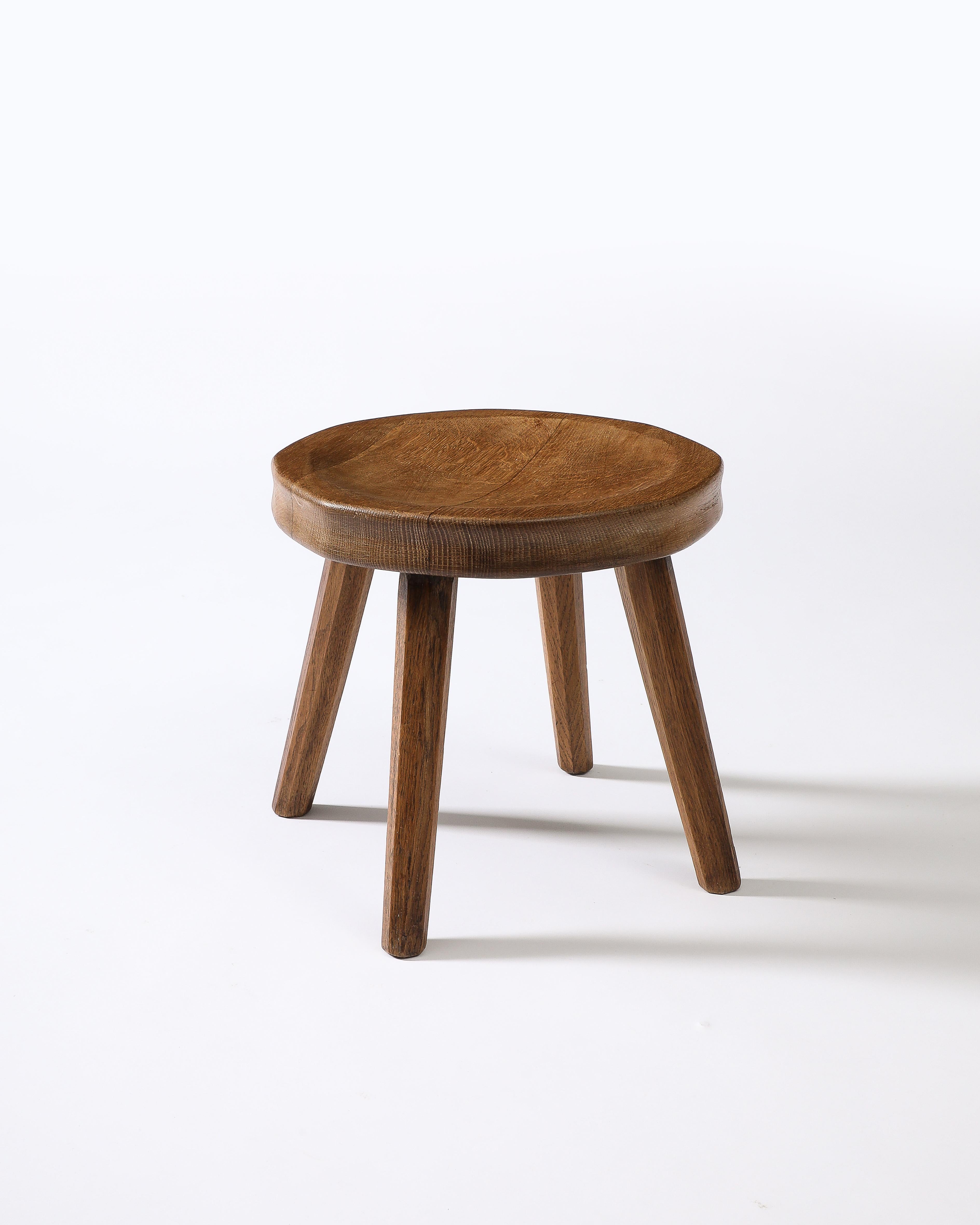 Taburete de Atelier de Marolles, Francia, c. 1960 Madera en venta