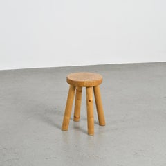 Stool by Charlotte Perriand for les Arcs 1600, circa 1965