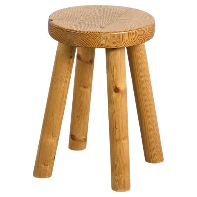 Stool by Charlotte Perriand for les Arcs 1600, circa 1965 For Sale