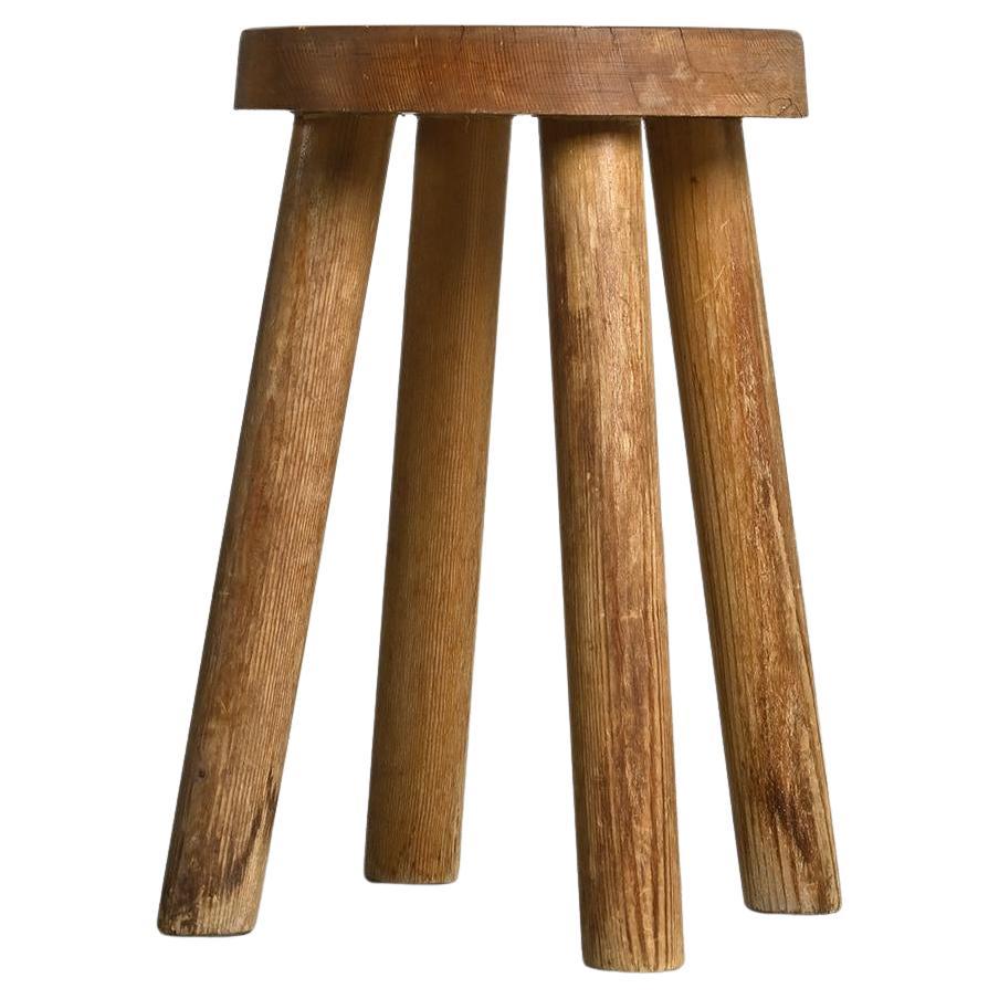 Stool by Charlotte Perriand for les Arcs 1600, circa 1965 For Sale