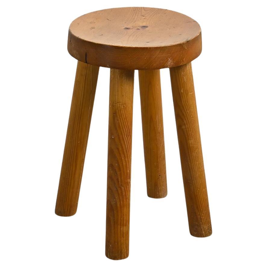 Stool by Charlotte Perriand for les Arcs 1600, circa 1965