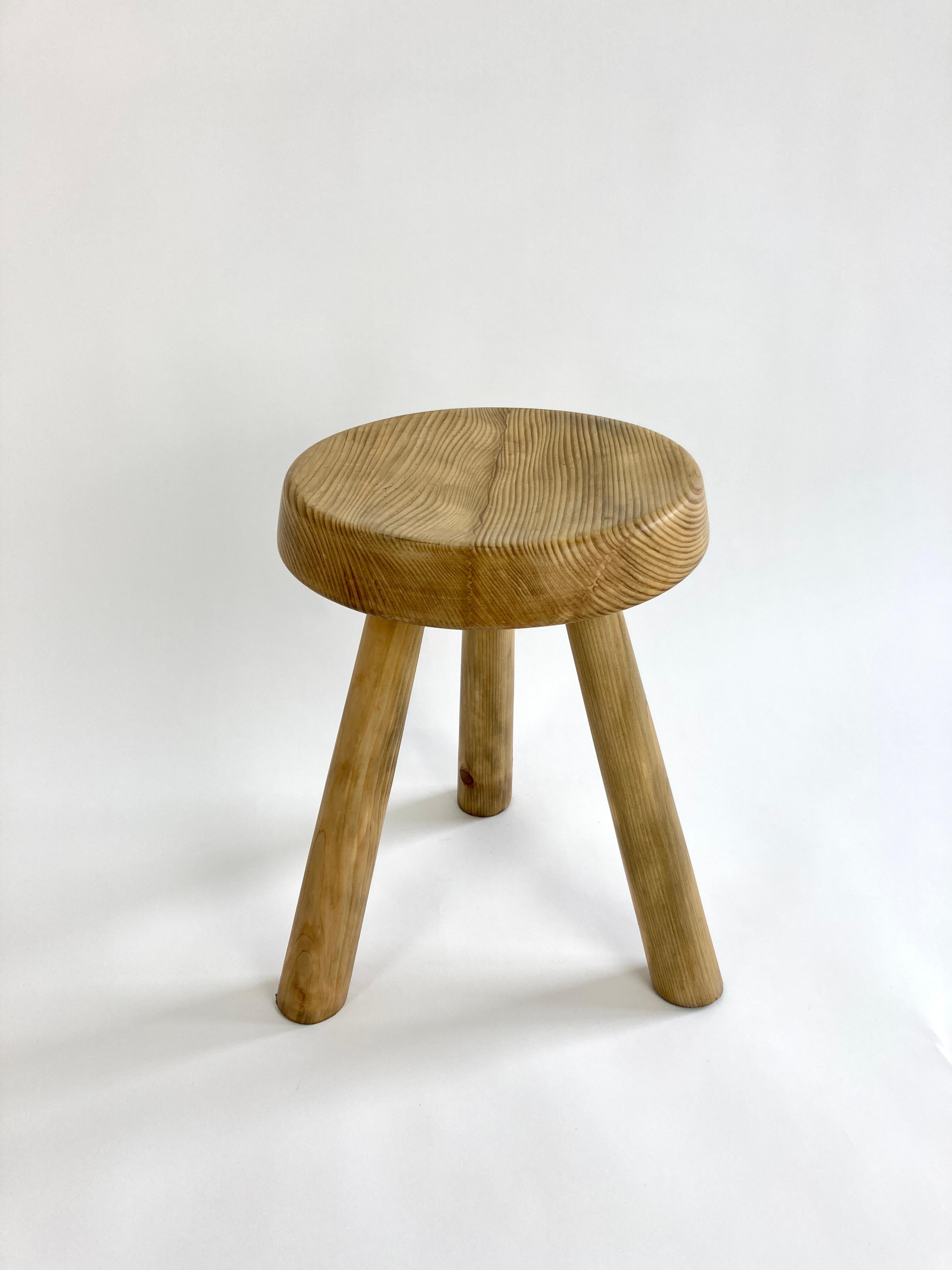 20th Century Stool by Charlotte Perriand for Les Arcs, France, 1960s
