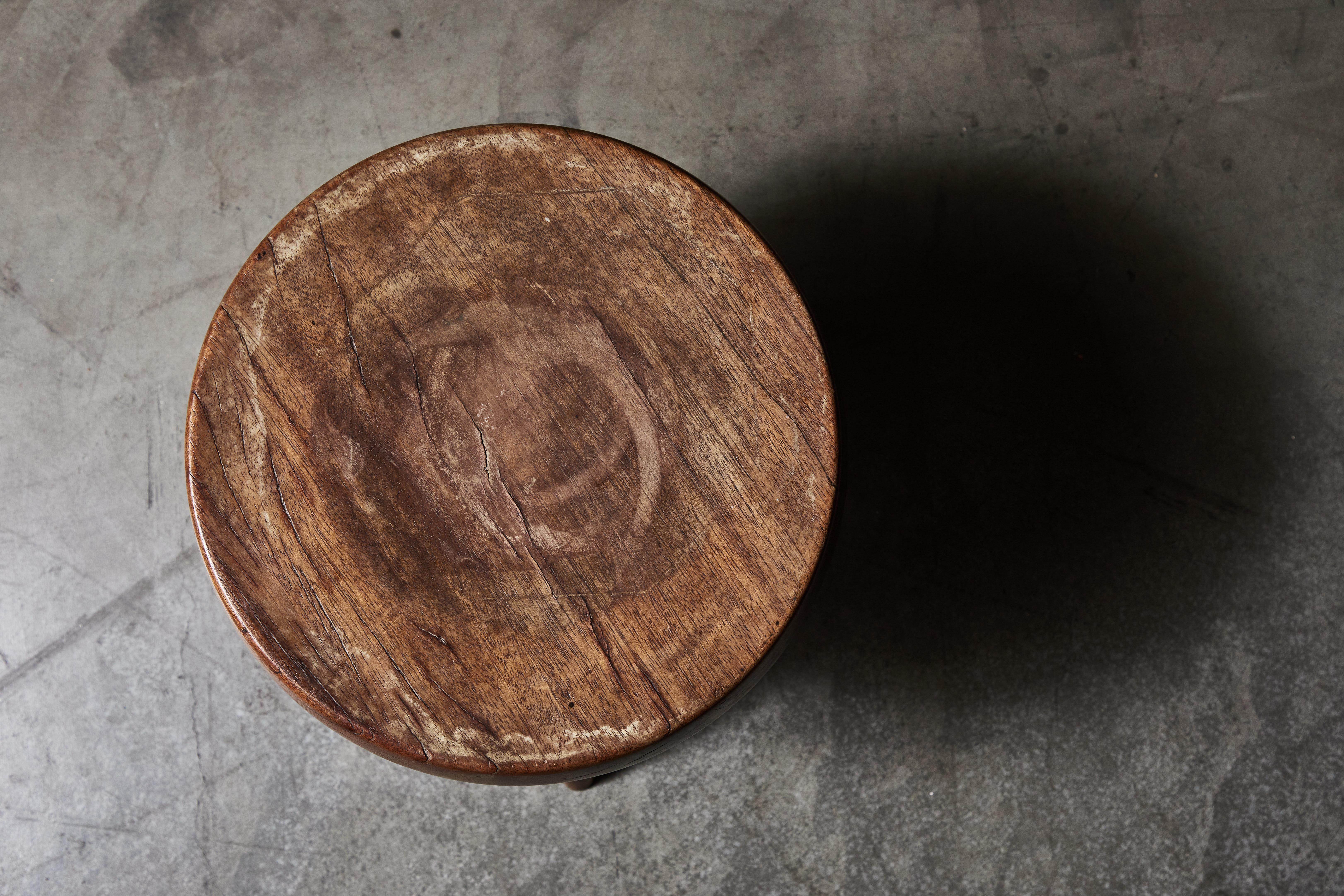 Stool by Charlotte Perriand In Distressed Condition In Los Angeles, CA